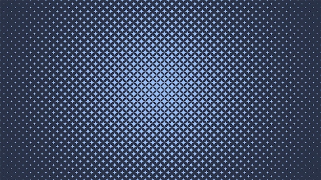 Stella mezzitoni Pattern Vector divergenti radialmente Texture blu sfondo astratto