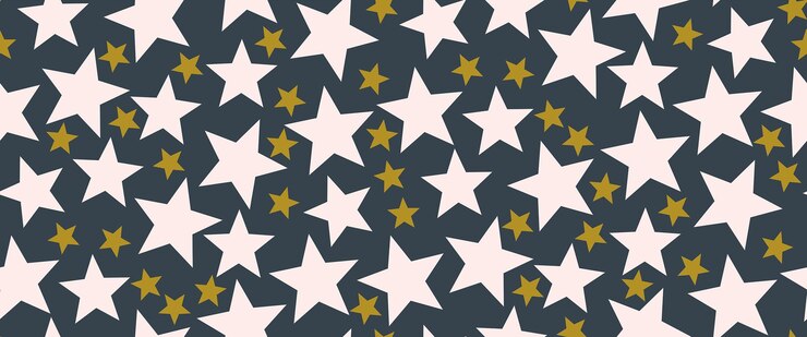 Vettore stelle astratte concetto di natale vettore modello geometrico senza cuciture colori di natale alla moda perfetti