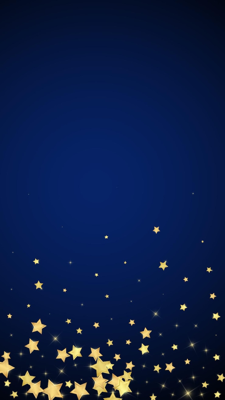 Vettore stelle magiche sovrapposte al vettore stelle dorate sparse