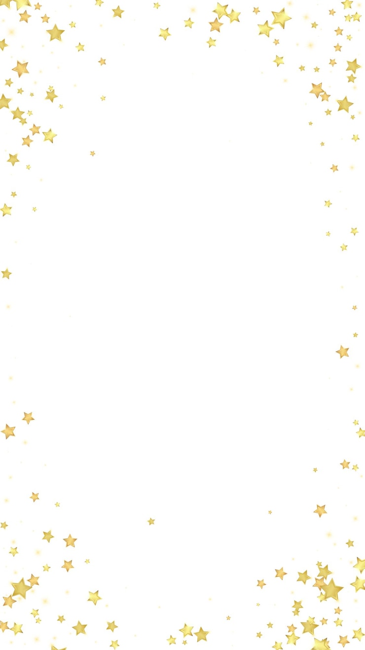 Vettore stelle magiche sovrapposte al vettore stelle dorate sparse