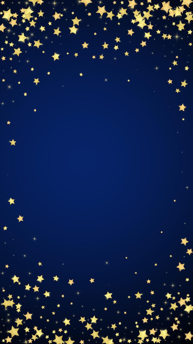 Vettore stelle magiche sovrapposte al vettore stelle dorate sparse
