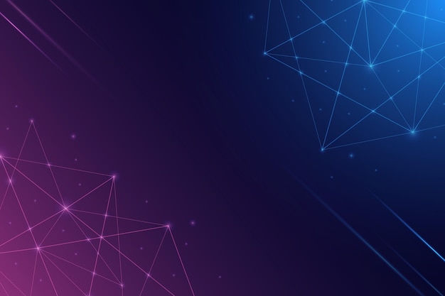 Stile astratto sfondo di connessione di rete
