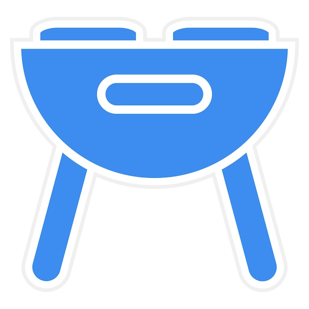 Stile dell'icona BBQ