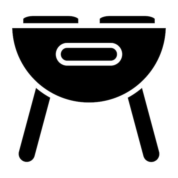 Stile dell'icona BBQ