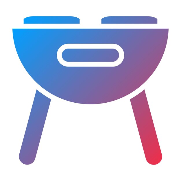 Stile dell'icona BBQ