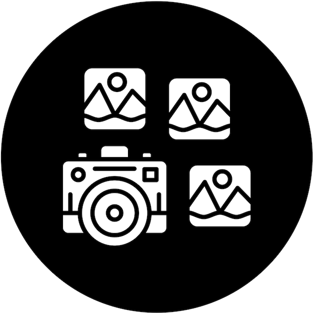 Stile dell'icona fotografica