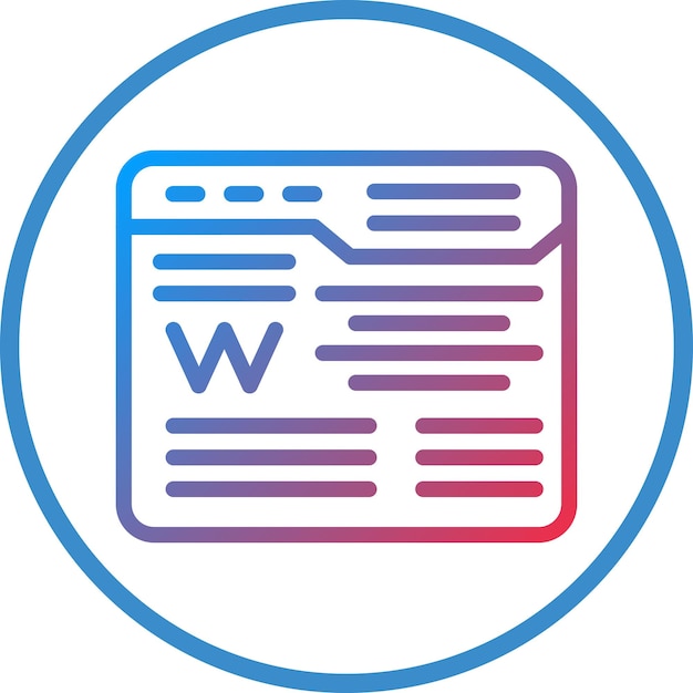 Stile delle icone di Wikipedia