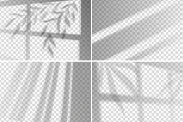 Stile di effetto sovrapposizione di ombre trasparenti