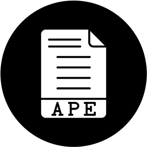 Stile di icona APE di progettazione vettoriale