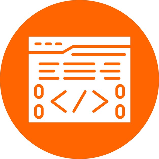 Stile di icona di codifica vettoriale
