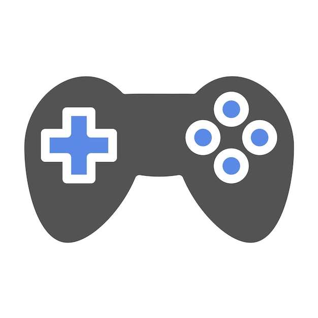 Stile di icona di gioco della console Vector Design
