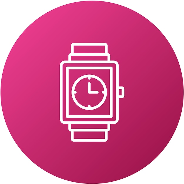 Stile di icona di smartwatch a progettazione vettoriale