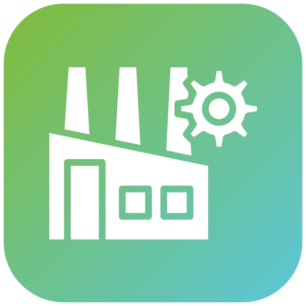 Stile di icona di Vector Design Factory