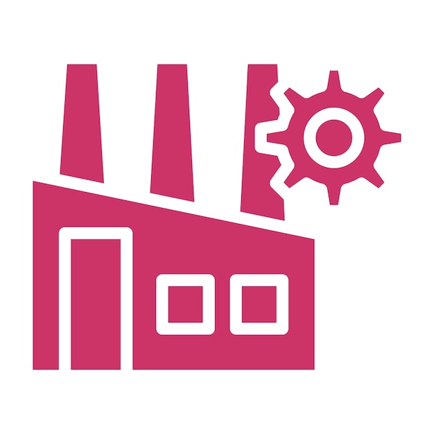 Stile di icona di Vector Design Factory