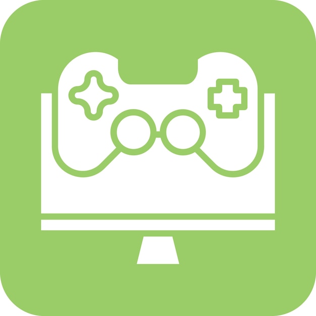 Stile di icona di vendita del gioco Vector Design