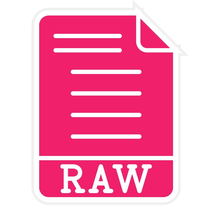 Vettore stile di icona raw di progettazione vettoriale