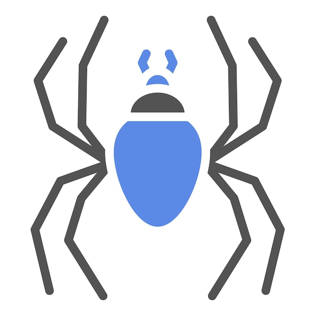 Stile di icona Spider a progettazione vettoriale