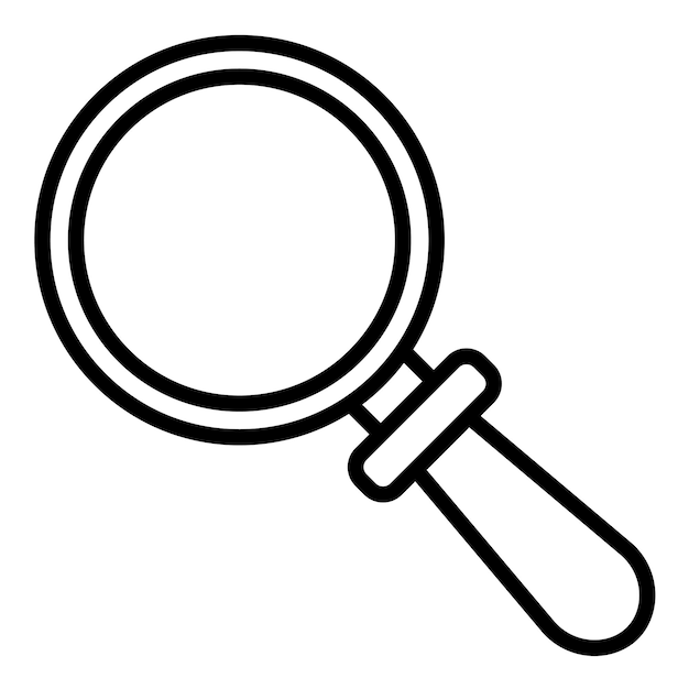 Stile di illustrazione vettoriale a ingrandimento