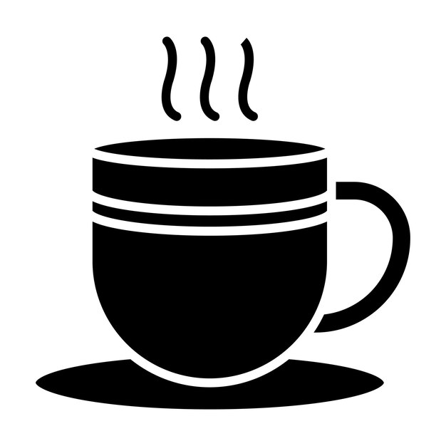 Stile di illustrazione vettoriale del caffè