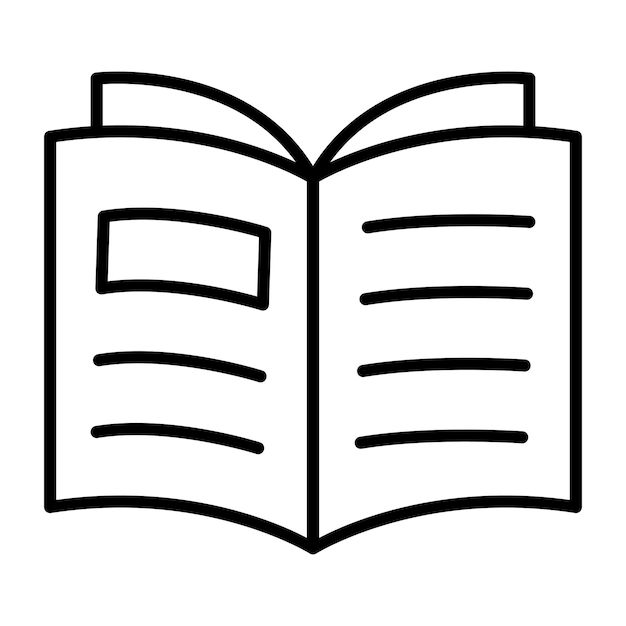 Stile di illustrazione vettoriale del giornale