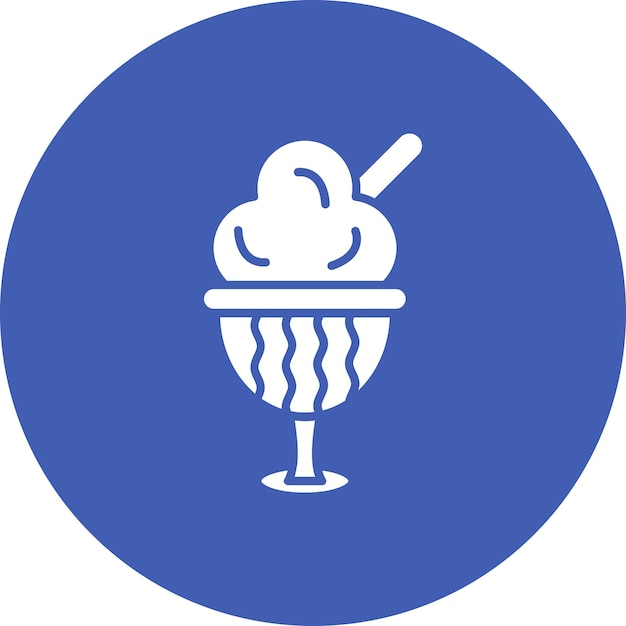Stile di illustrazione vettoriale Icecream