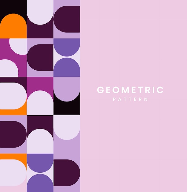 Stile di struttura geometrica fatto di vettore multi-elementi e design tessile moderno