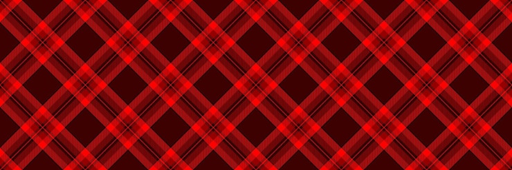 Vettore stile tessile modello consistenza nessun popolo vettoriale quadri senza cucitura sciarpa tessuto tartan controllo sfondo in colori rossi e scuri