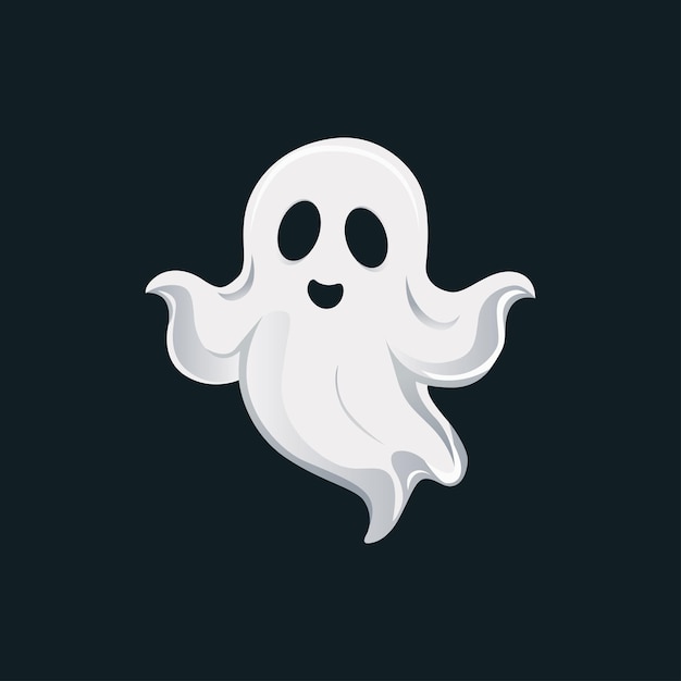 Stile vettoriale fantasma carino