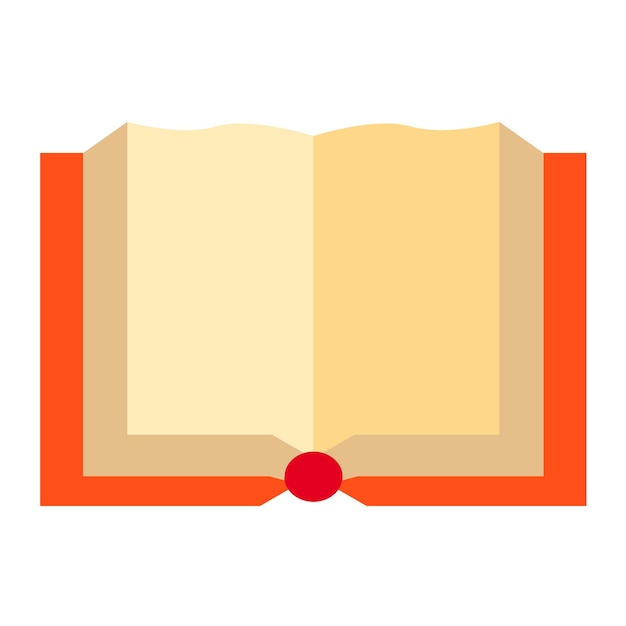 Stilo dell'icona del libro aperto