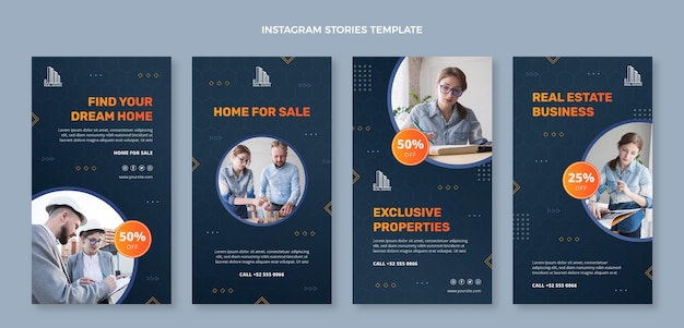 Storie di Instagram di Gradient Real Estate