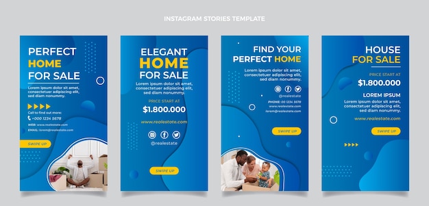 Storie di Instagram di Gradient Real Estate