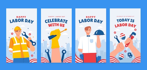 Storie di Instagram per la celebrazione della Festa del Lavoro