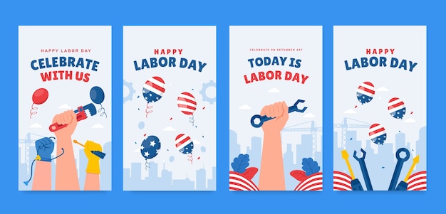 Storie di Instagram per la celebrazione della Festa del Lavoro