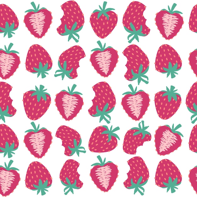 Strawberry Patterns Fragola rossa Fragola Sfondi Strawberry Love Card