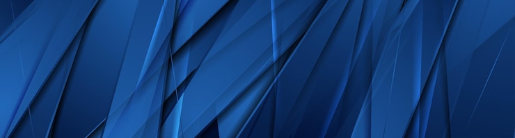 Vettore strisce blu lucide sfondo aziendale tecnologico astratto