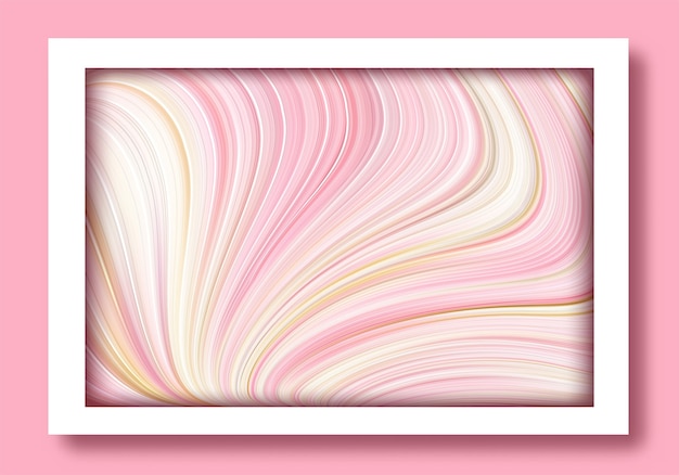 Strisce linea rosa effetto artistico pittura design