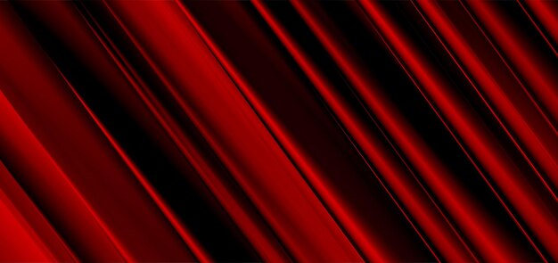 Strisce lisce rosse scure sfondo tecnico astratto