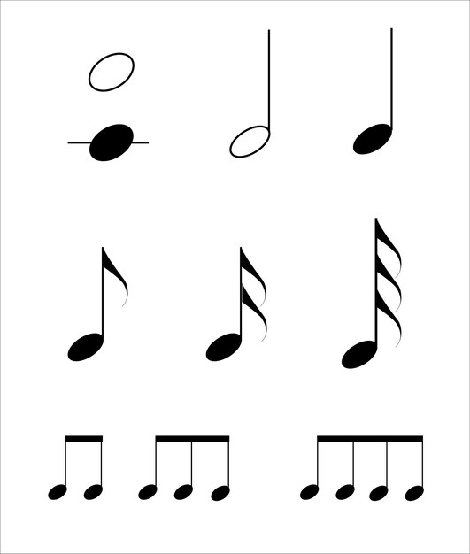 Strumenti musicali vettoriali Strumento musicale a mano disegno vettoriale illustrazione