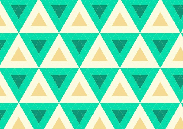 Struttura del modello senza cuciture delle mattonelle del triangolo