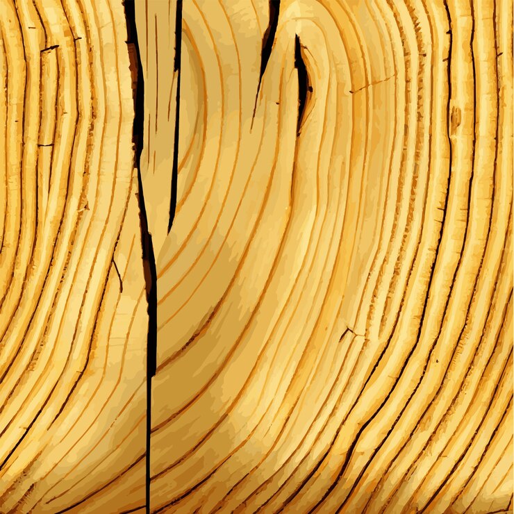 Vettore struttura realistica dell'albero verde più alto del mondo realizzato nel vettore usa