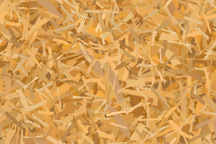 Vettore struttura senza cuciture delle schede osb da trucioli di legno