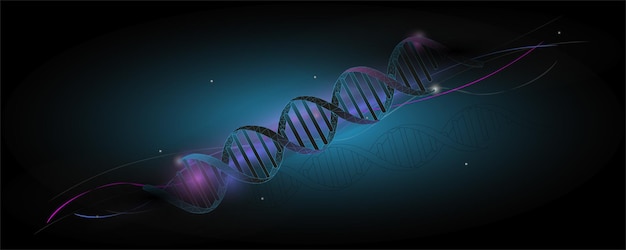 Struttura vettoriale astratta del DNA