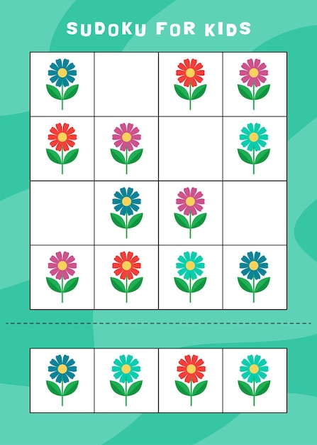 Sudoku per bambini stampabile