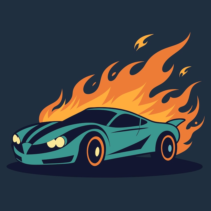 Vettore super ghost car halloween illustrazione spettrale e emozionante del veicolo per le vacanze