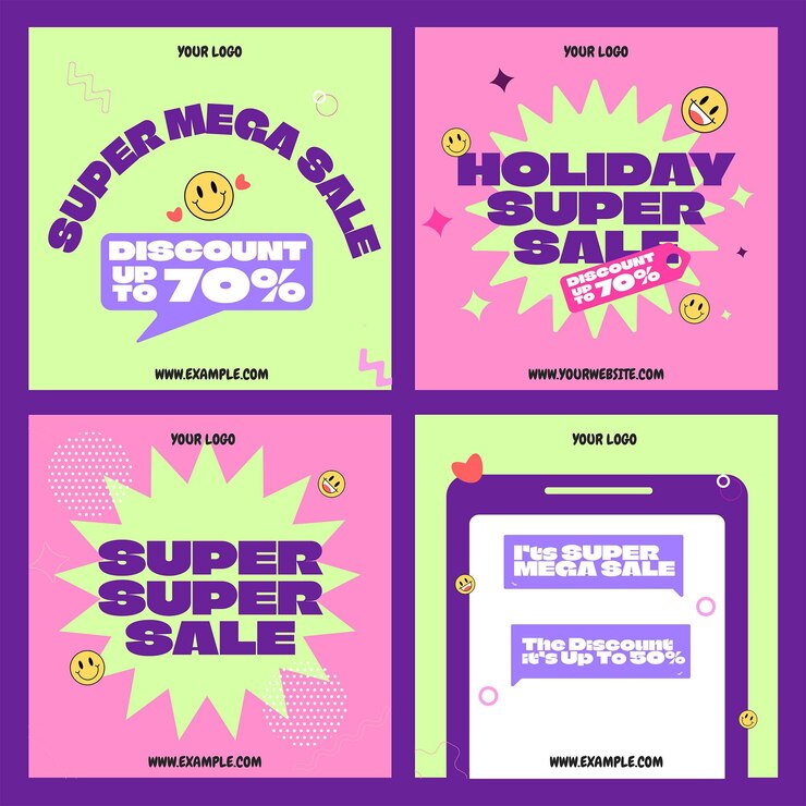 Super Mega Sale e promozioni di vendita per le vacanze