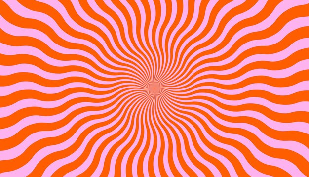 superficie di linee ondulate distorte astratte onde radiali