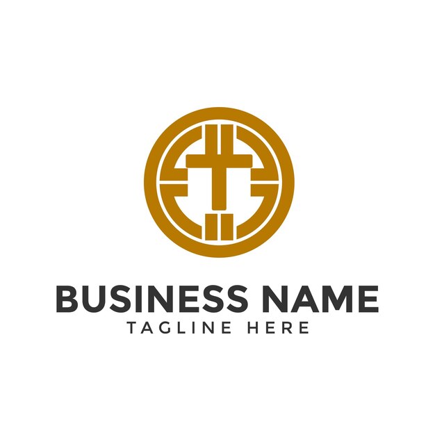 T lettera cripto logo cripto e icona blockchain token di cripto valuta