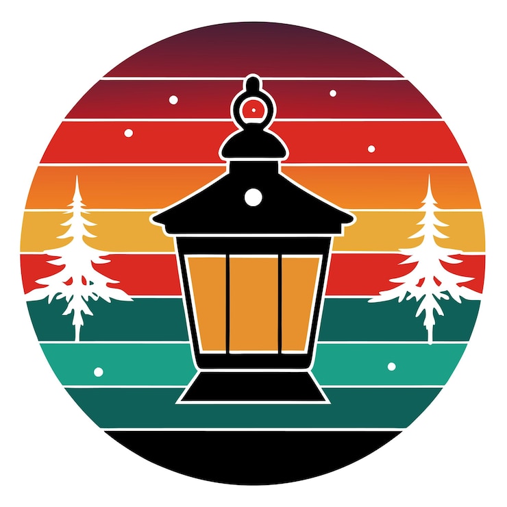 Vettore t-shirt a tema di buon natale su illustrazione retro vintage su sfondo bianco