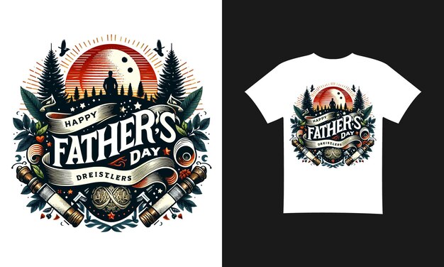 T-shirt per la festa del padre