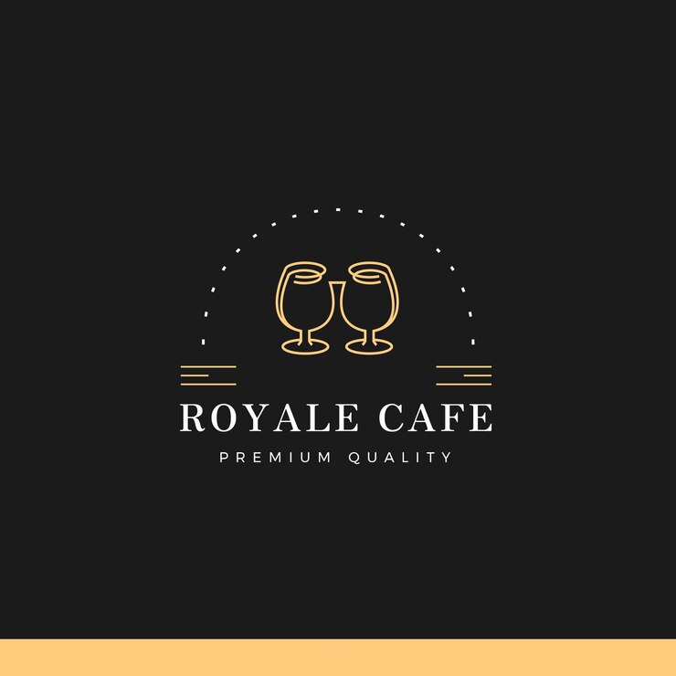 Targhetta logo vintage Cafe and Coffee